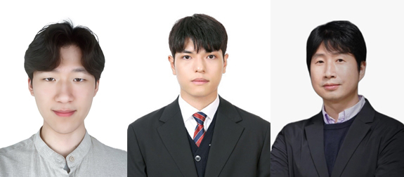 ▲ (왼쪽부터) 서울대학교 컴퓨터공학부 이세훈 연구원(박사과정), 서울대학교 컴퓨터공학부 김강욱 연구원(학사과정), 서울대학교 컴퓨터공학부 김건희 교수